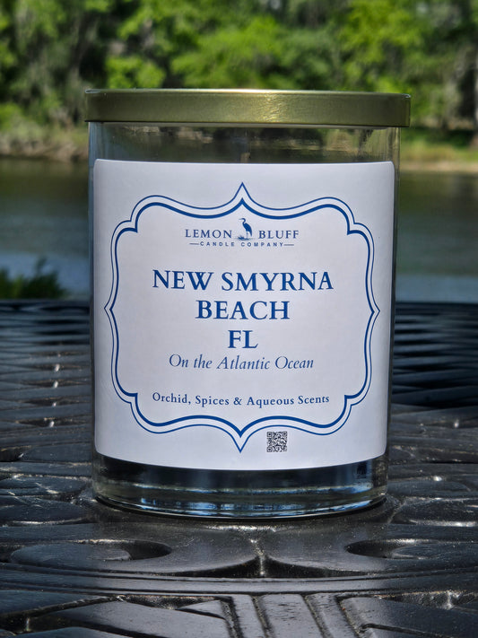 New Smyrna Beach, FL on the Atlantic Ocean Candle - Orchid, Spices, Aqueous Scents