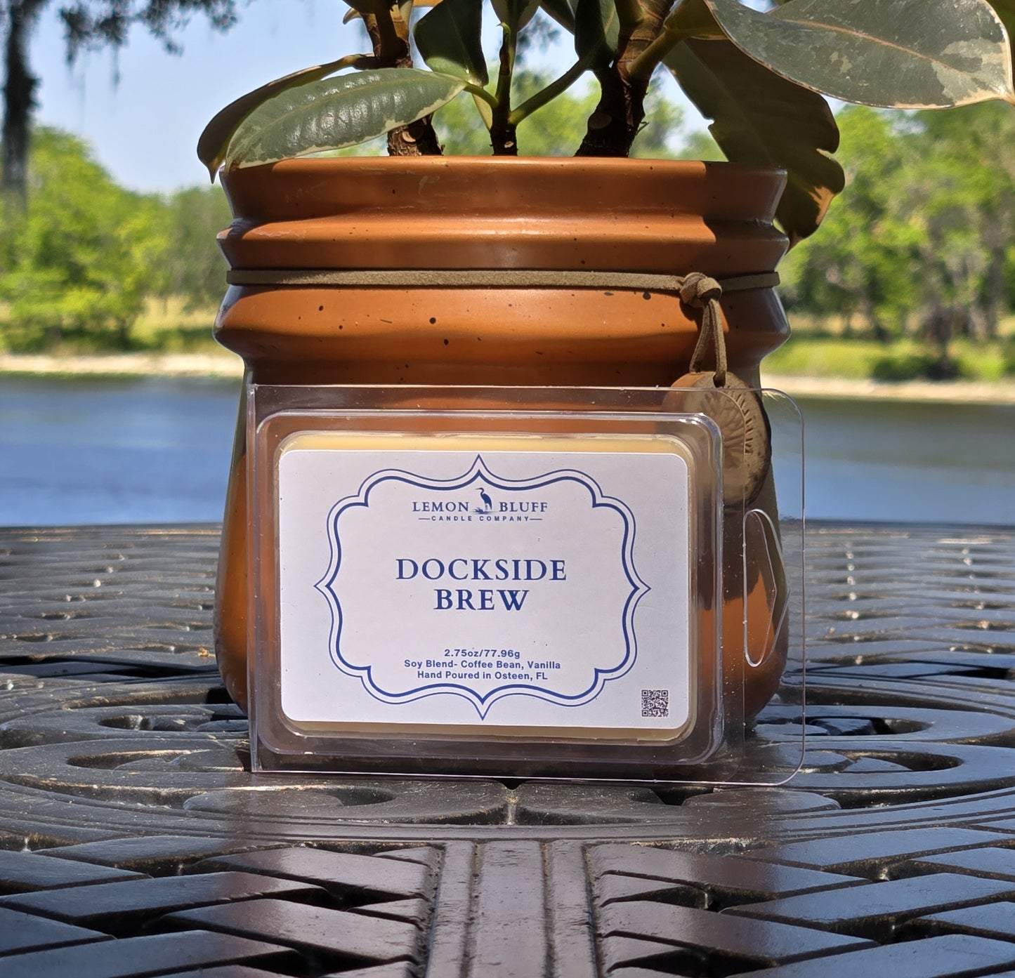 Dockside Brew Wax Melt - Coffee Bean, Cream, Vanilla Scent