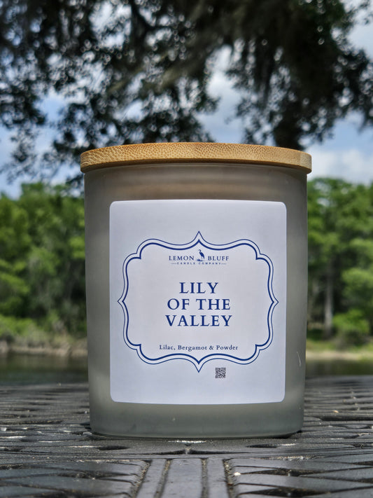 Lily of The Valley Candle - Lily of the Valley, Lilac, Light Musk Scent