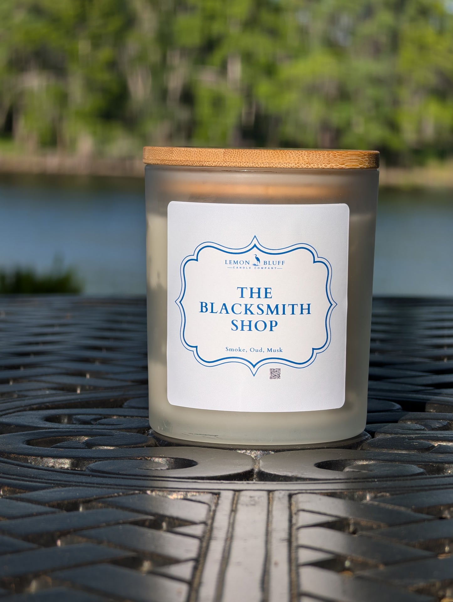 The Blacksmith Shop Candle - Smoke, Oud, Musk Scent