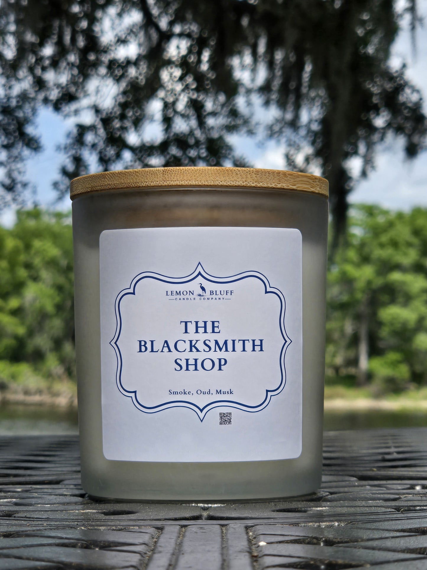The Blacksmith Shop Candle - Smoke, Oud, Musk Scent