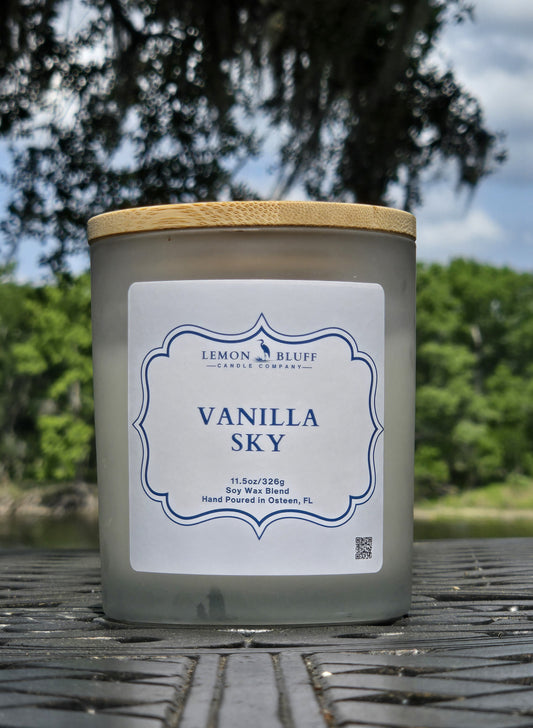 Vanilla Sky Candle - Vanilla, Caramel, Cream Scent