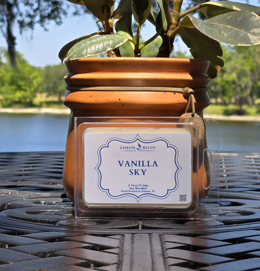 Vanilla Sky Wax Melt - Vanilla, Caramel, Cream Scent