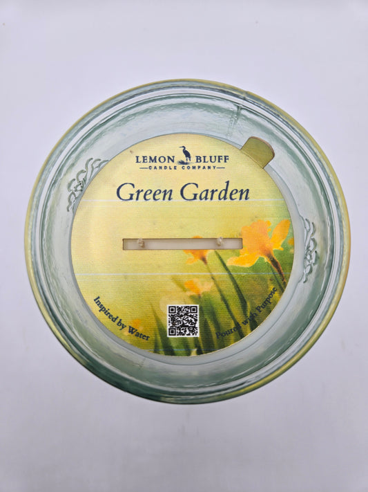 Green Garden Candle