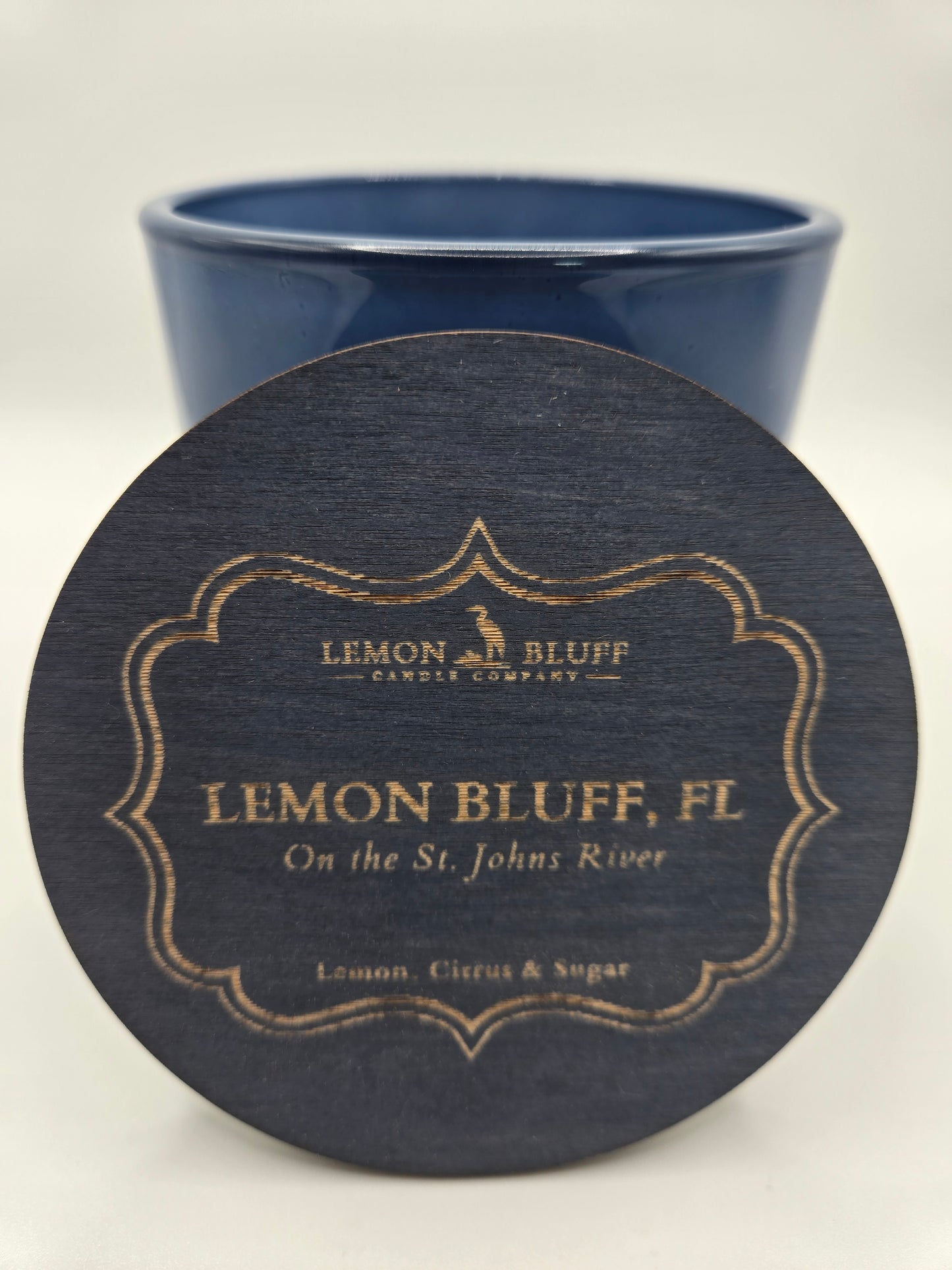Lemon Bluff, FL on the St. Johns River Candle - Lemon, Sugar, Vanilla Scent