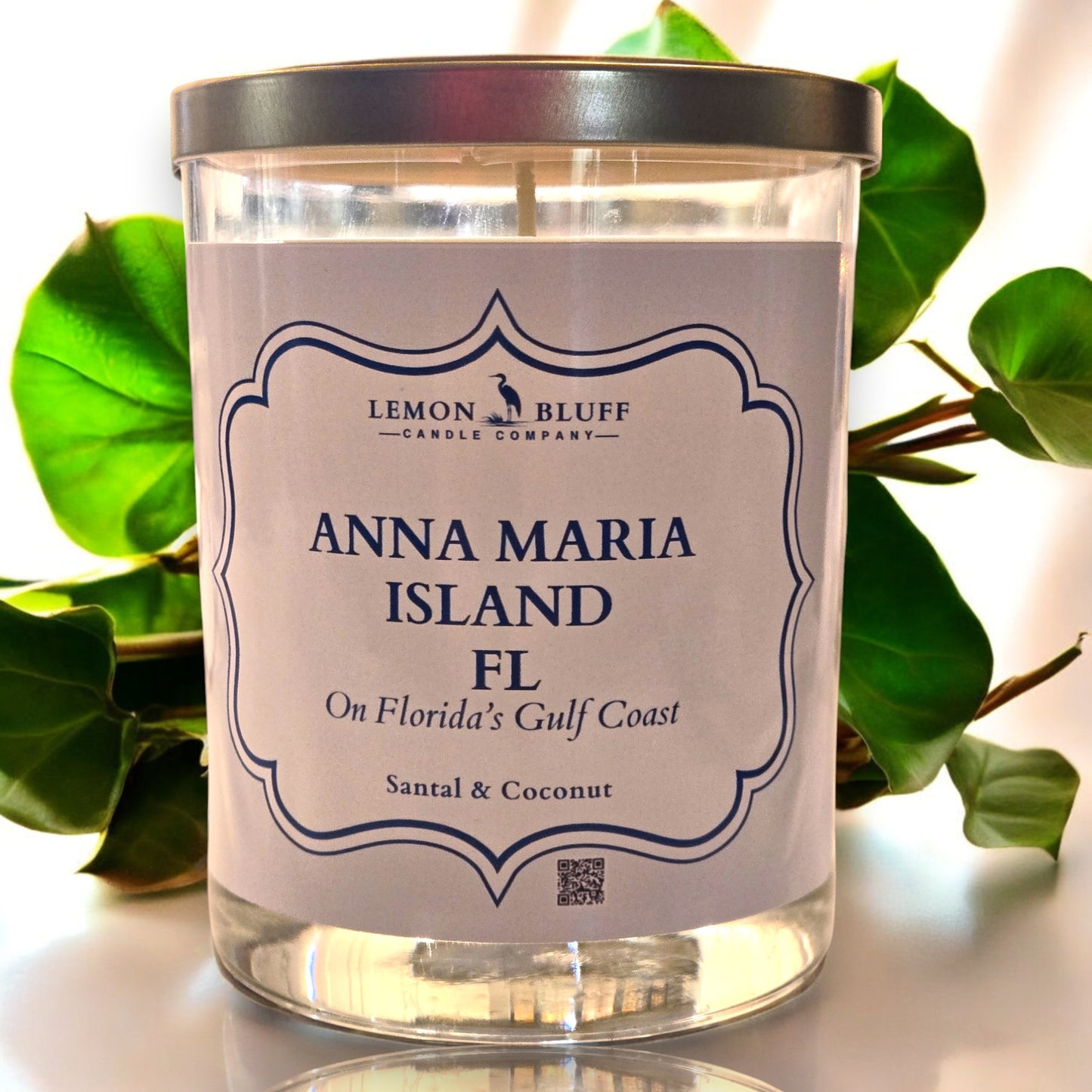 Anna Maria Island, FL Candle - Santal, Coconut Scent