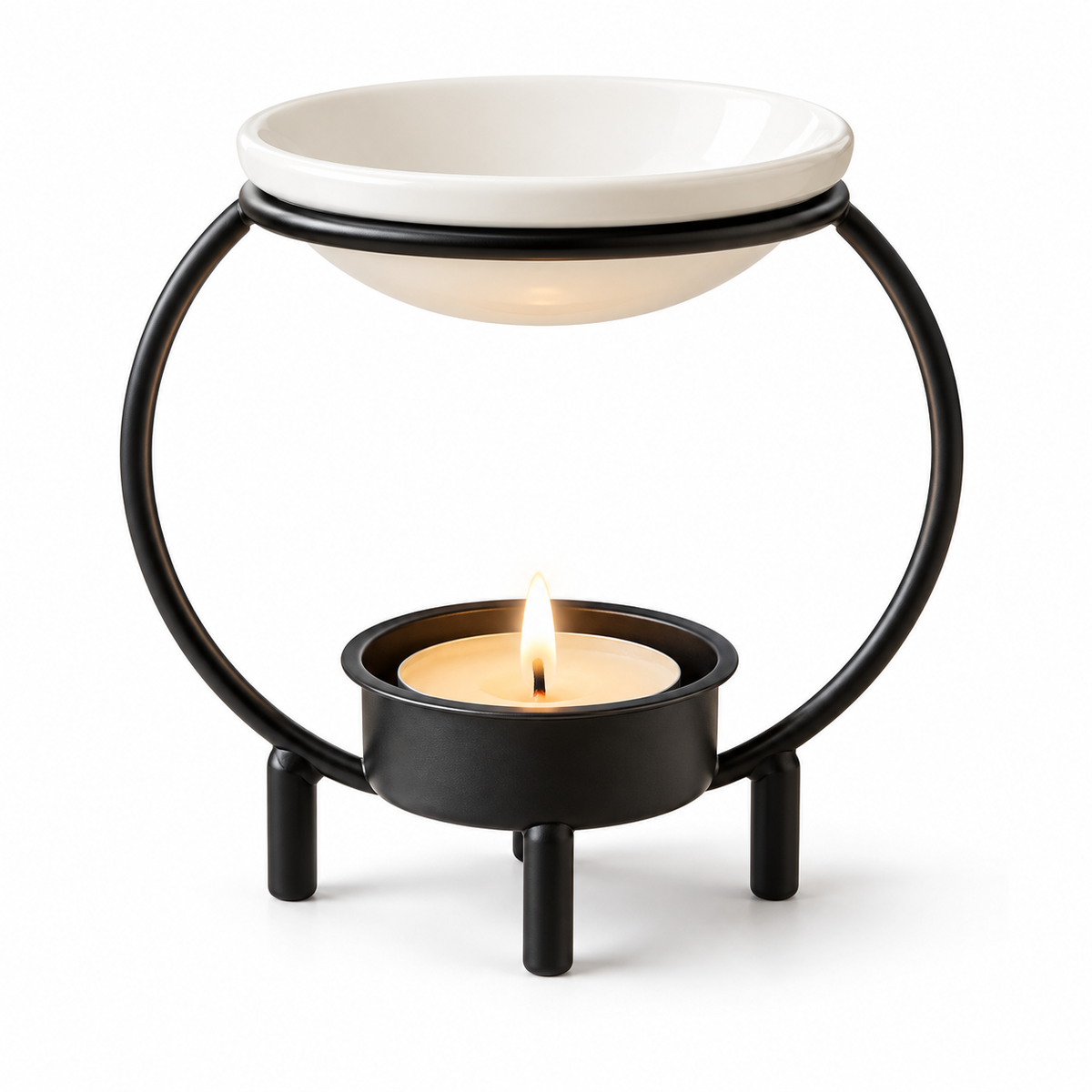 Round Ceramic Tealight Wax Warmer