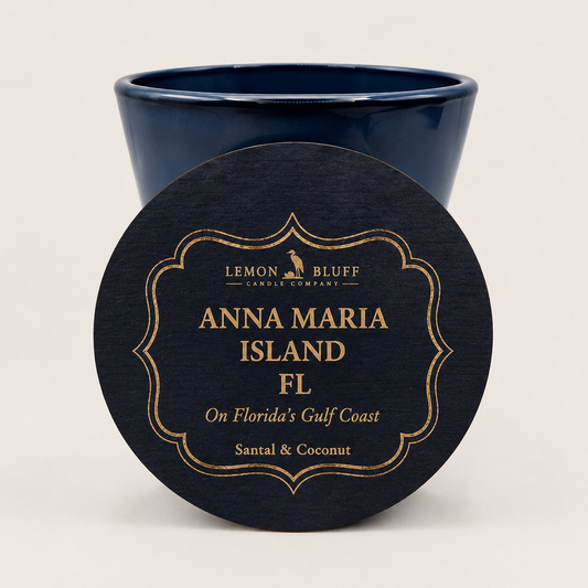 Anna Maria Island, FL on Florida's Gulf Coast Candle