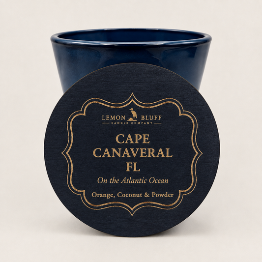 Cape Canaveral, FL on the Atlantic Ocean Candle