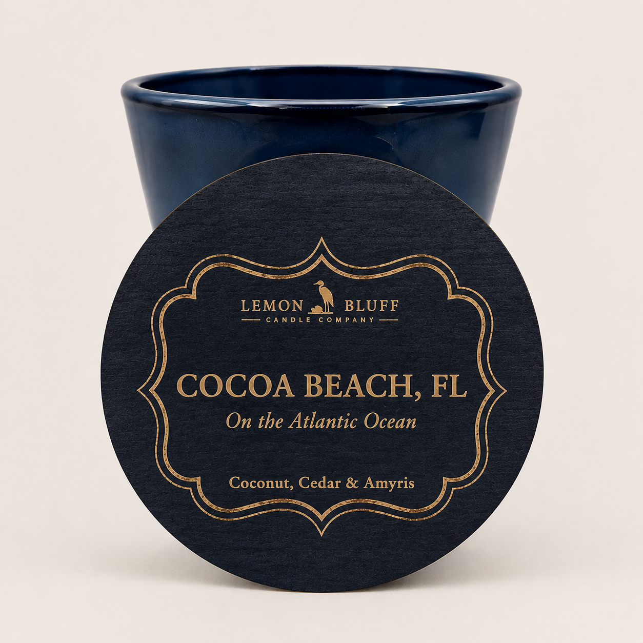 Cocoa Beach, FL on the Atlantic Ocean Candle