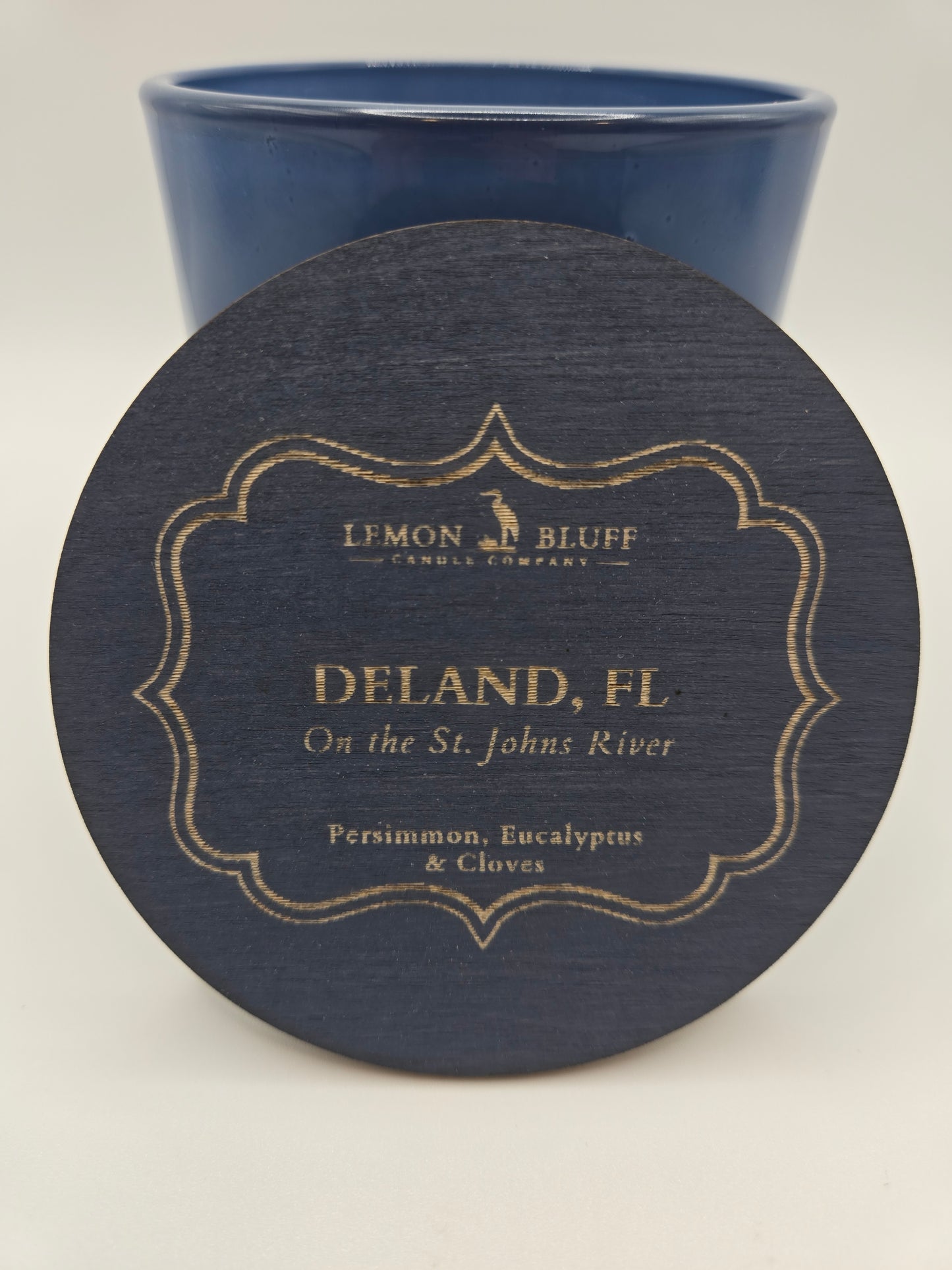DeLand, FL on the St. Johns River Candle - Persimmon, Eucalyptus, Clove Scent