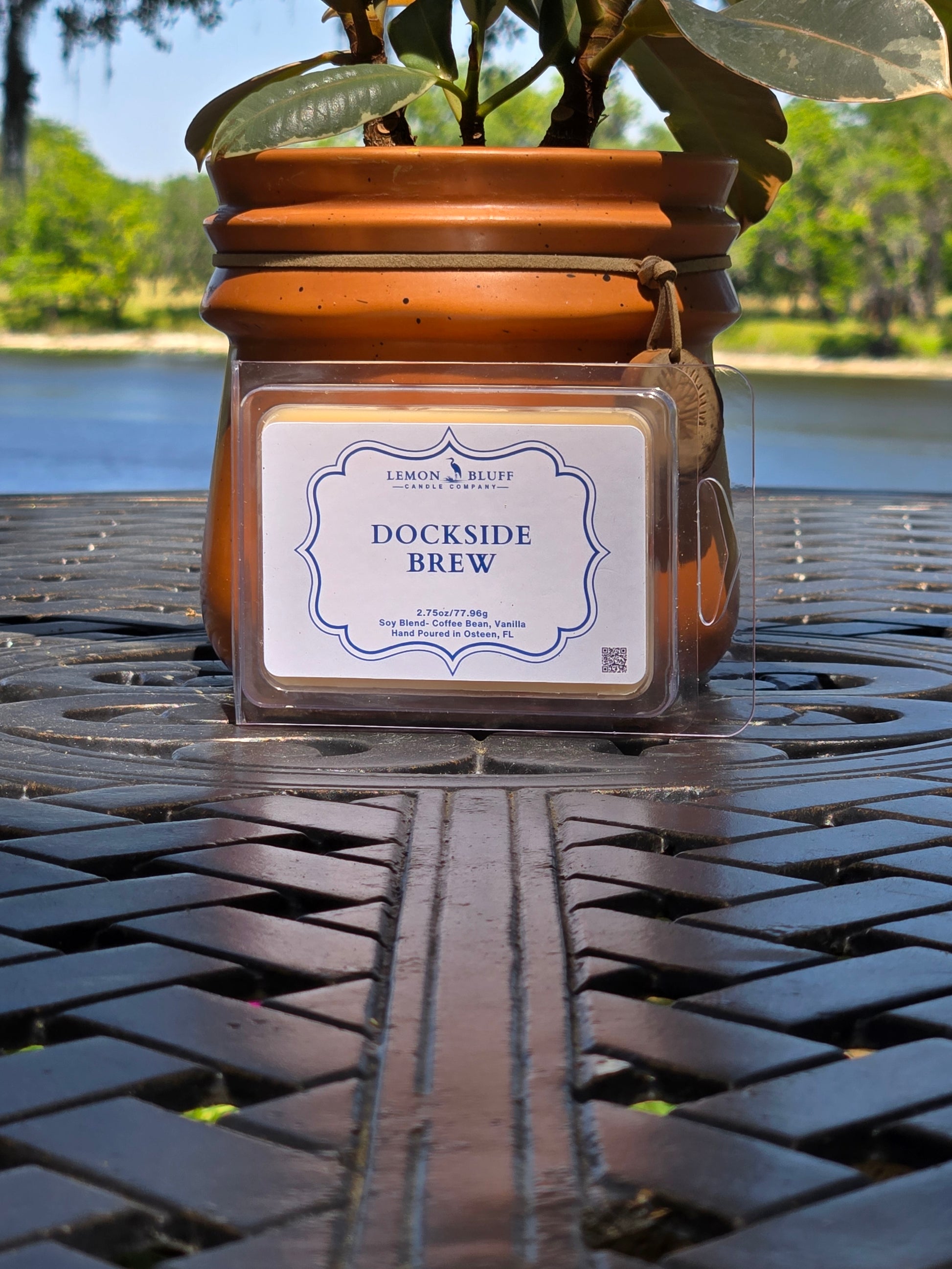Dockside Brew Wax Melt - Coffee Bean, Cream, Vanilla Scent