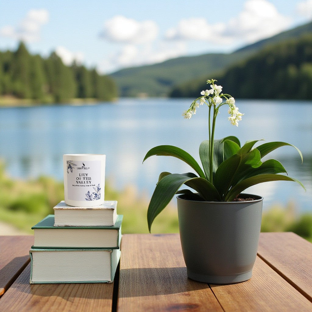 Lily of The Valley Candle - Lily of the Valley, Lilac, Light Musk Scent