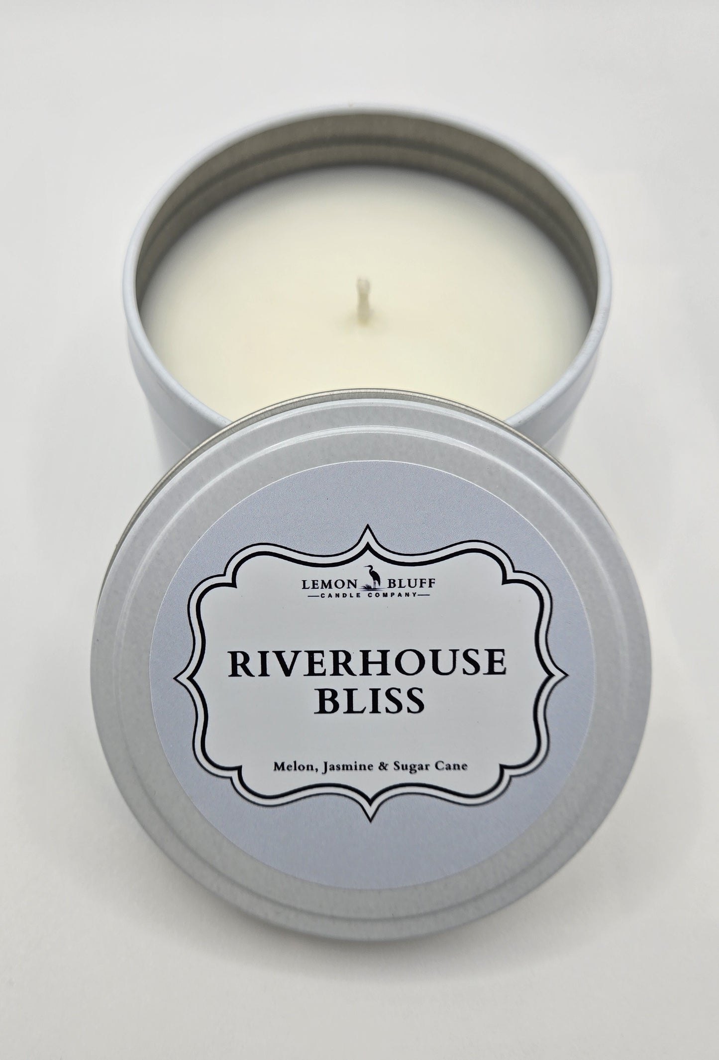 Riverhouse Bliss Candle Tin - Mango, Jasmine, Sugar Cane Scent