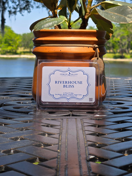 Riverhouse Bliss Wax Melt - Mango, Jasmine, Sugar Cane Scent