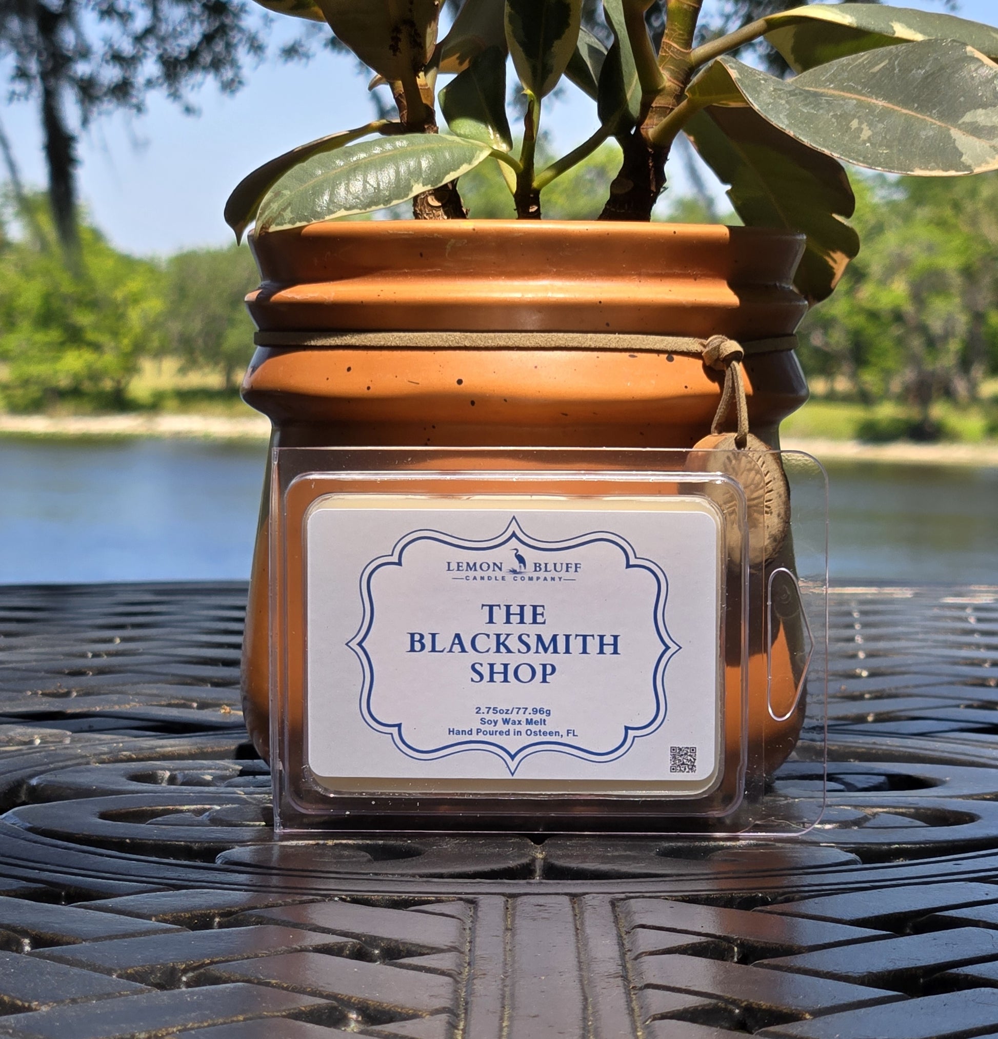 The Blacksmith Shop Wax Melt- Smoke, Oud, Musk Scent