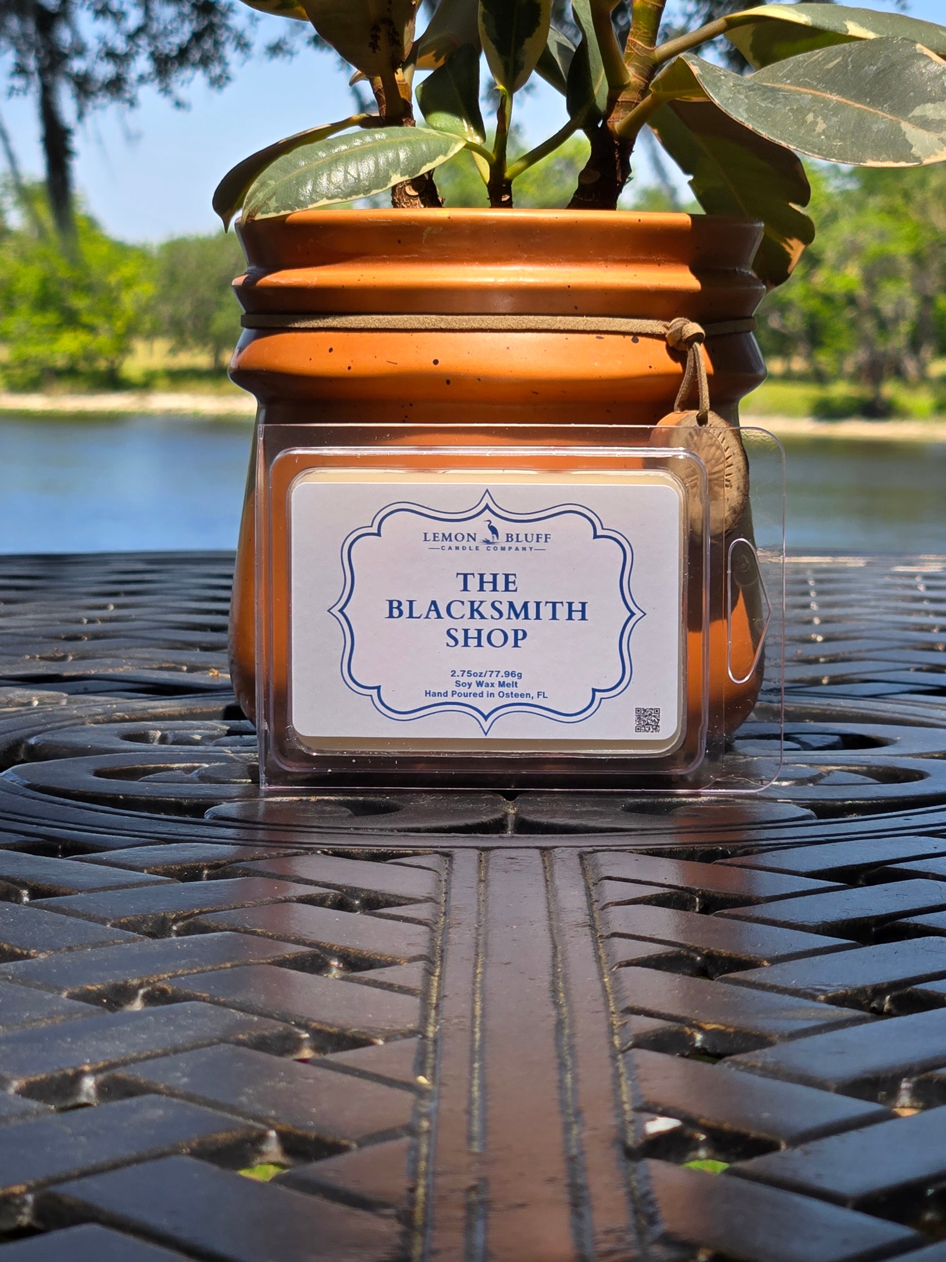The Blacksmith Shop Wax Melt- Smoke, Oud, Musk Scent
