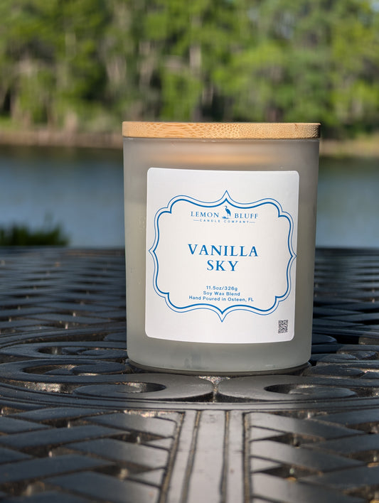 Vanilla Sky Candle - Vanilla, Caramel, Cream Scent