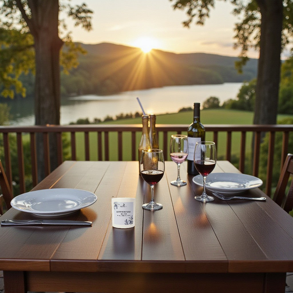 Riverhouse Bliss Candle - Mango, Jasmine, Sugar Cane Scent