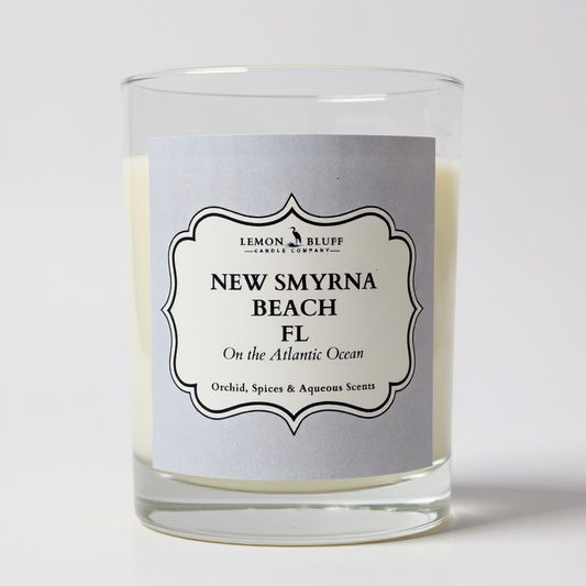 New Smyrna Beach, FL on the Atlantic Ocean Candle - Orchid, Spices, Aqueous Scents