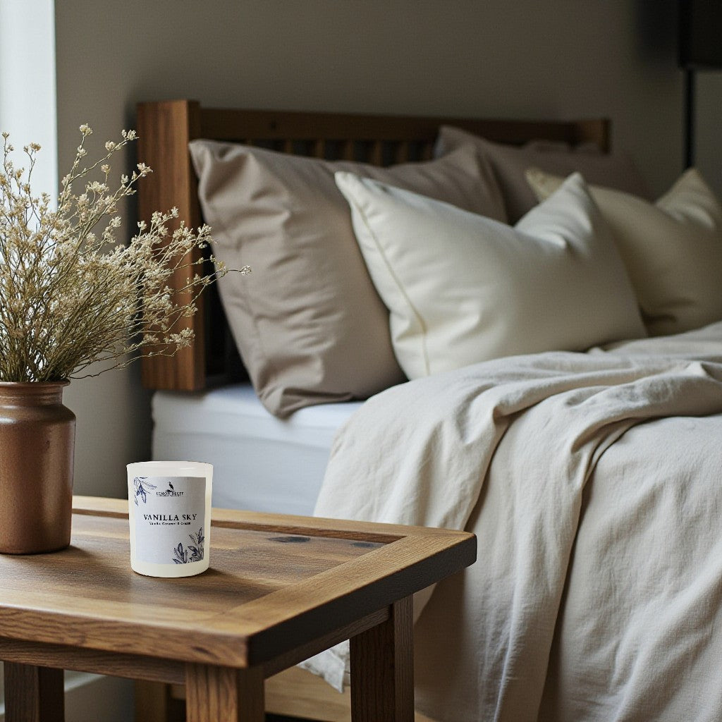 Vanilla Sky Candle - Vanilla, Caramel, Cream Scent